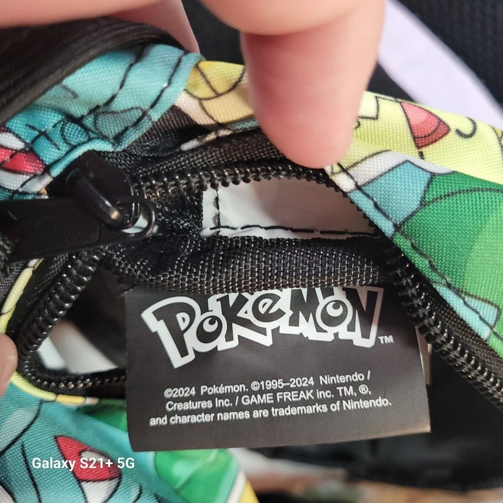 Pokemon Bioworld Pikachu Eevee Characters Backpack Multi Color School Bag Kids